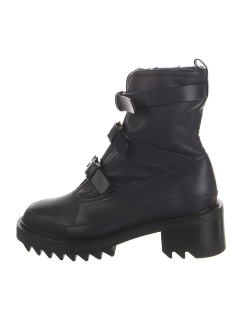 Tamara Mellon Leather Combat Boots