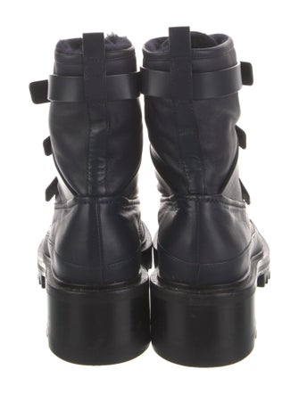 Tamara Mellon Leather Combat Boots