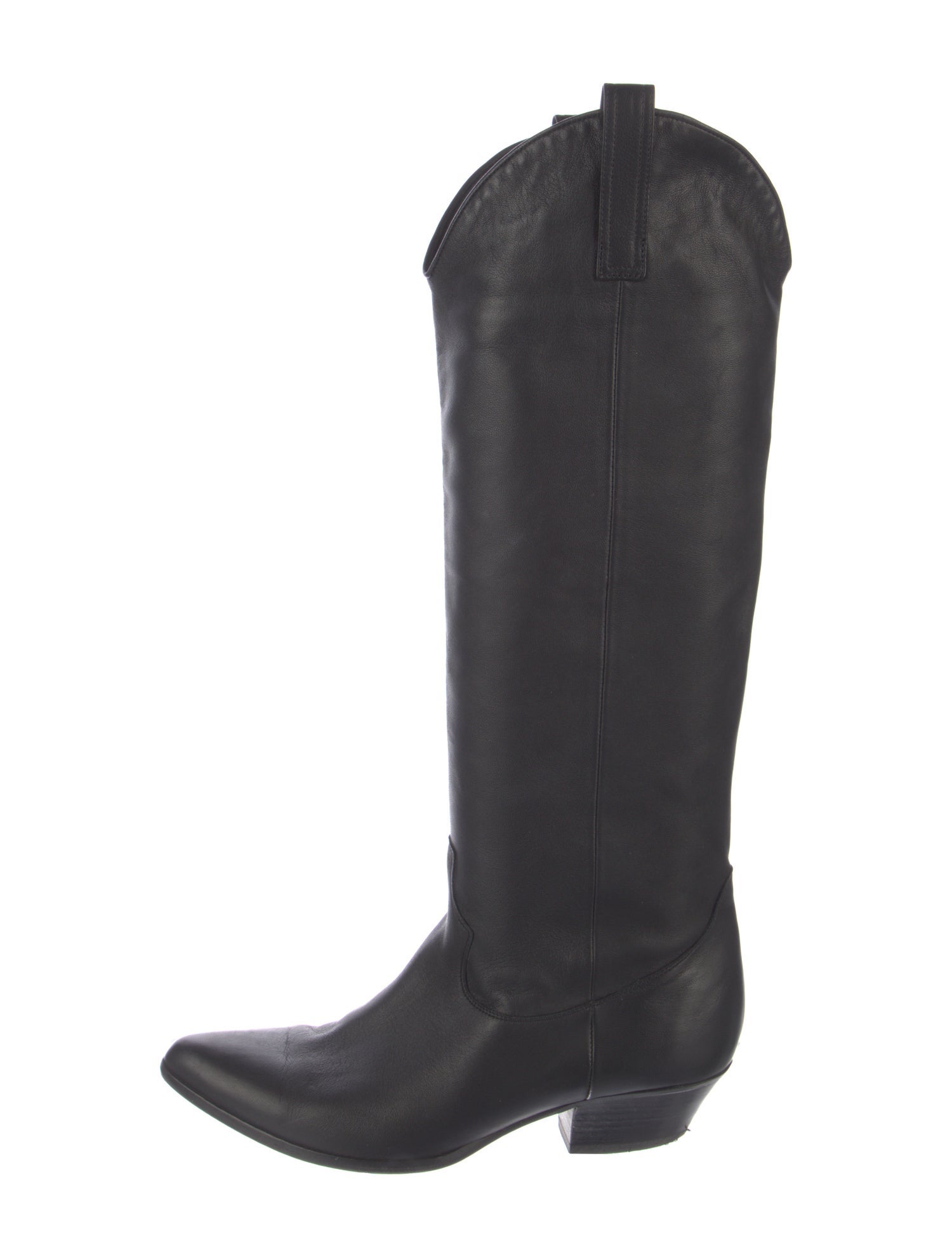 Tamara Mellon Leather Western Boots