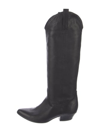 Tamara Mellon Leather Western Boots