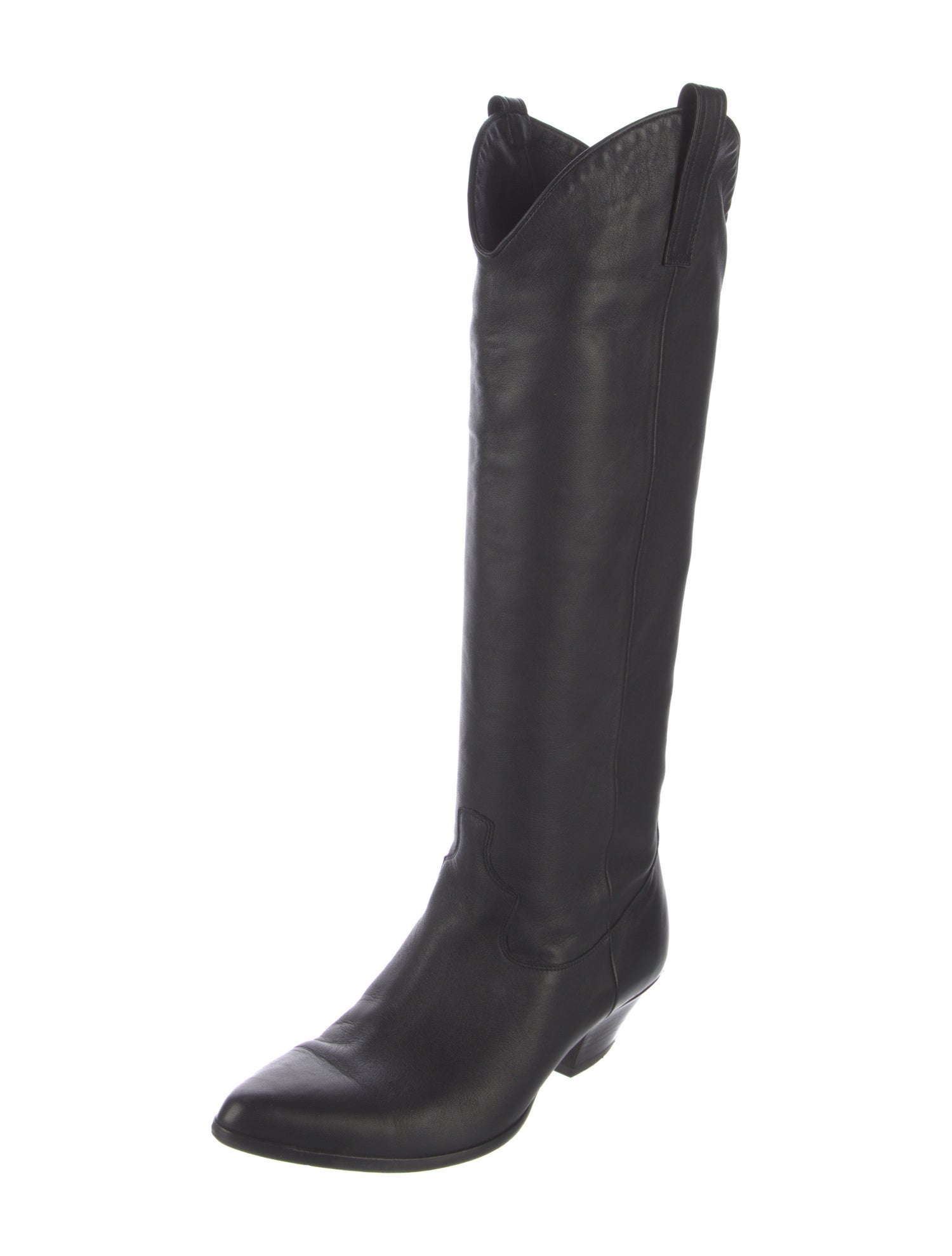 Tamara Mellon Leather Western Boots