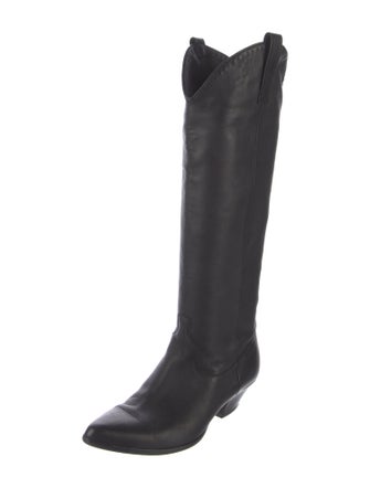 Tamara Mellon Leather Western Boots