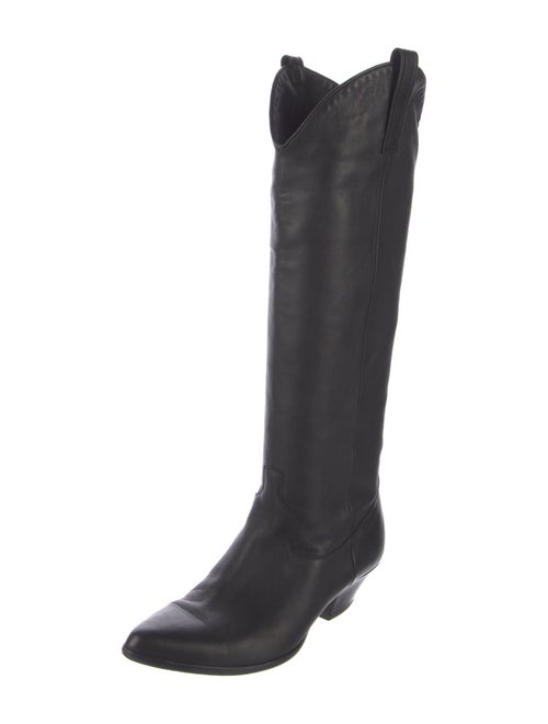Tamara Mellon Leather Western Boots
