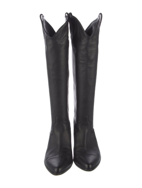 Tamara Mellon Leather Western Boots
