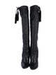 Tamara Mellon Leather Tassel Accents Boots