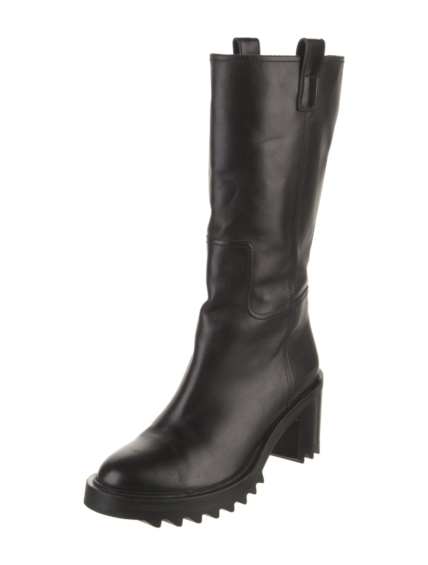 Tamara Mellon Leather Rain Boots