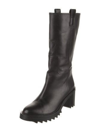 Tamara Mellon Leather Rain Boots