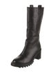 Tamara Mellon Leather Rain Boots