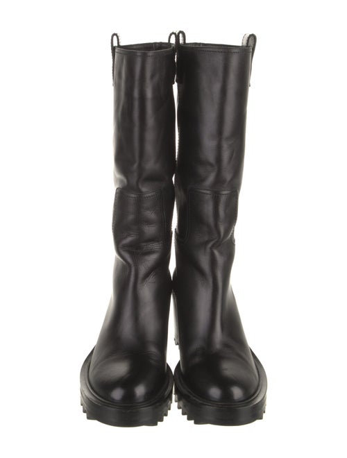 Tamara Mellon Leather Rain Boots