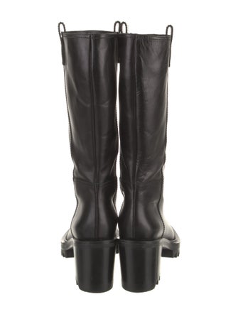 Tamara Mellon Leather Rain Boots