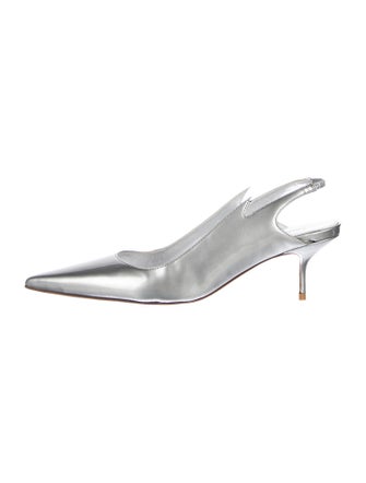 Tamara Mellon Patent Leather Slingback Pumps