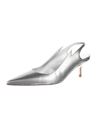 Tamara Mellon Patent Leather Slingback Pumps