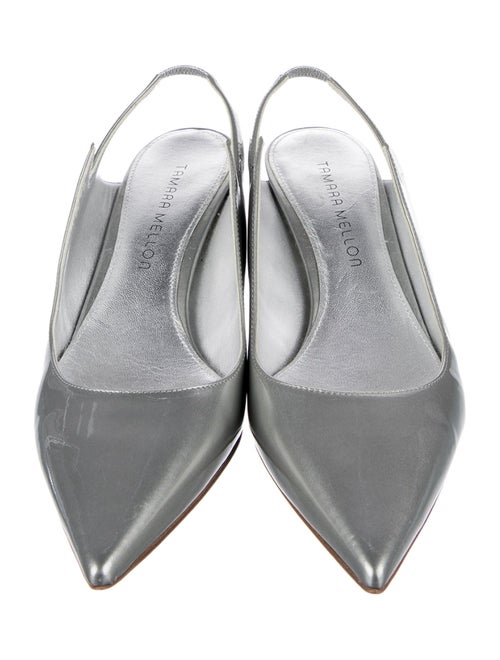 Tamara Mellon Patent Leather Slingback Pumps