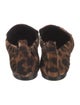 Tamara Mellon Ponyhair Animal Print Loafers