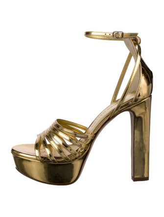 Tamara Mellon Patent Leather Sandals