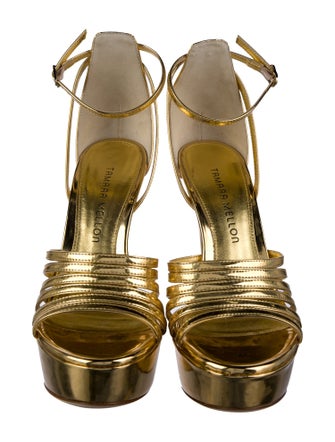 Tamara Mellon Patent Leather Sandals