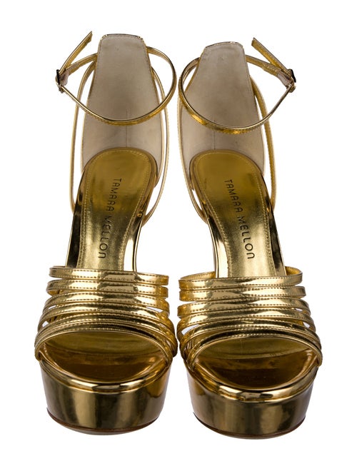 Tamara Mellon Patent Leather Sandals