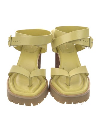 Tamara Mellon Leather Sandals