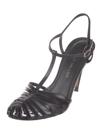 Tamara Mellon Patent Leather T-Strap Pumps
