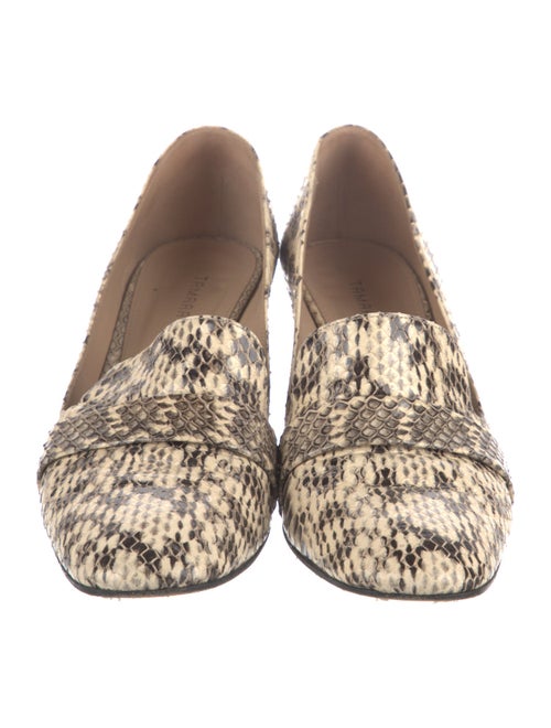 Tamara Mellon Snakeskin Animal Print Pumps