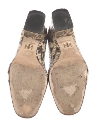 Tamara Mellon Snakeskin Animal Print Pumps