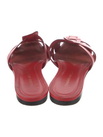 Tamara Mellon Leather Flats