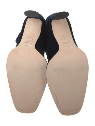 Tamara Mellon Velvet Crystal Embellishments Boots