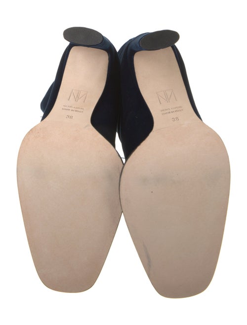 Tamara Mellon Velvet Crystal Embellishments Boots