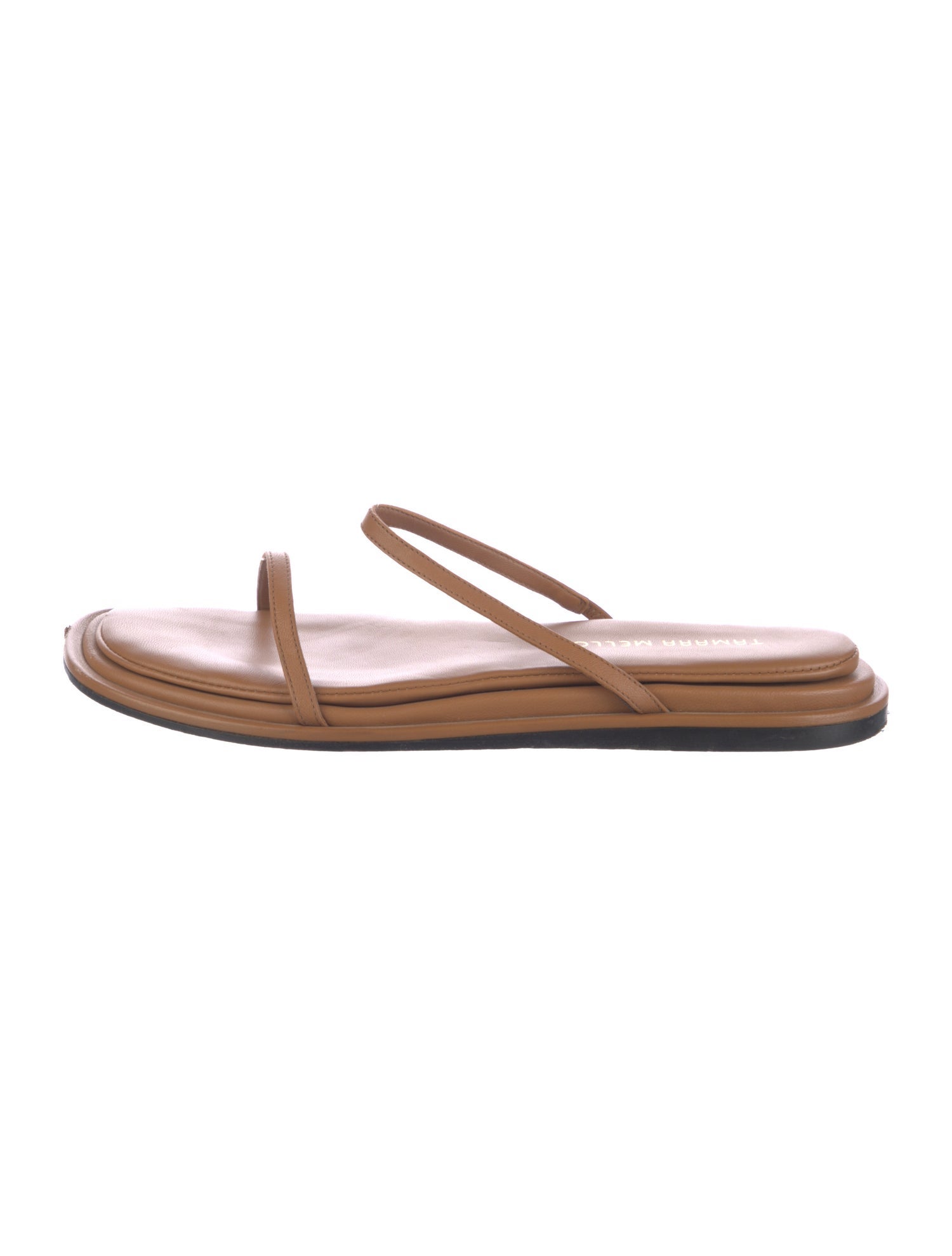 Tamara Mellon Leather Slides
