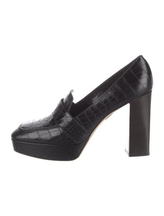Tamara Mellon Crocodile Pumps