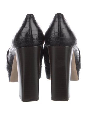 Tamara Mellon Crocodile Pumps