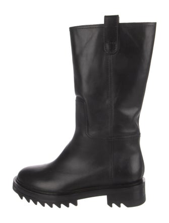 Tamara Mellon Leather Moto Boots