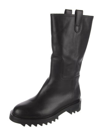 Tamara Mellon Leather Moto Boots