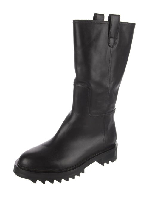 Tamara Mellon Leather Moto Boots