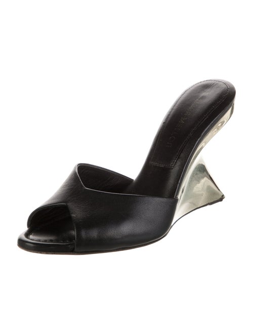 Tamara Mellon Leather Slides