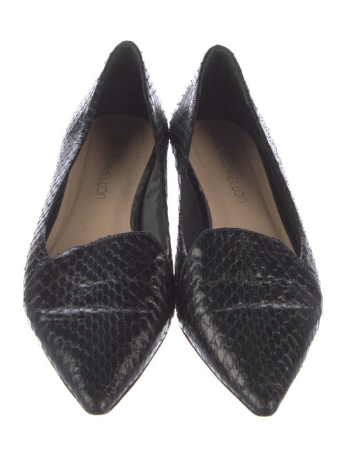 Tamara Mellon Snakeskin Loafers