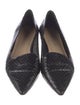 Tamara Mellon Snakeskin Loafers