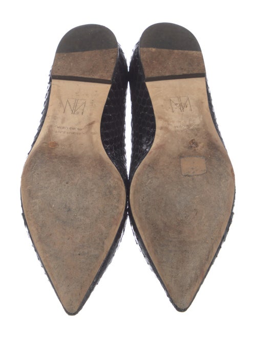 Tamara Mellon Snakeskin Loafers