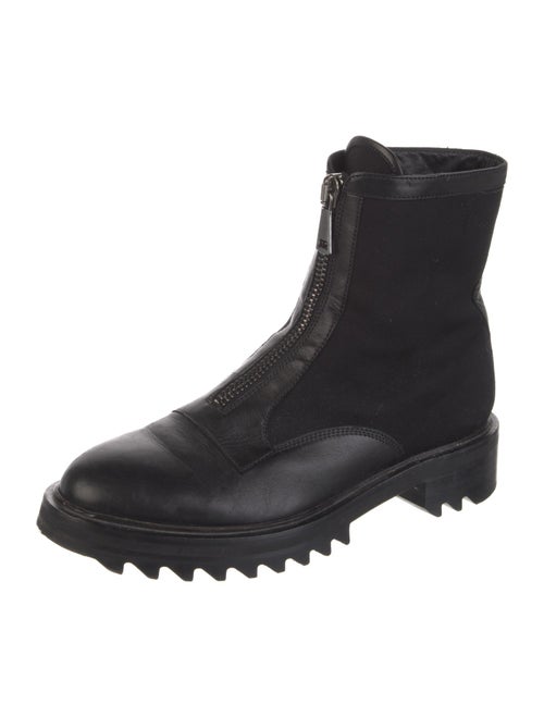 Tamara Mellon Leather Combat Boots