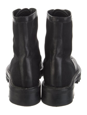 Tamara Mellon Leather Combat Boots