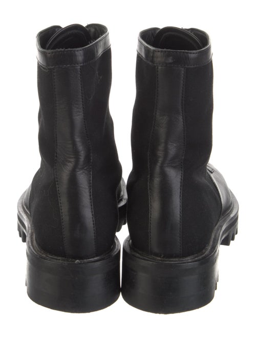 Tamara Mellon Leather Combat Boots
