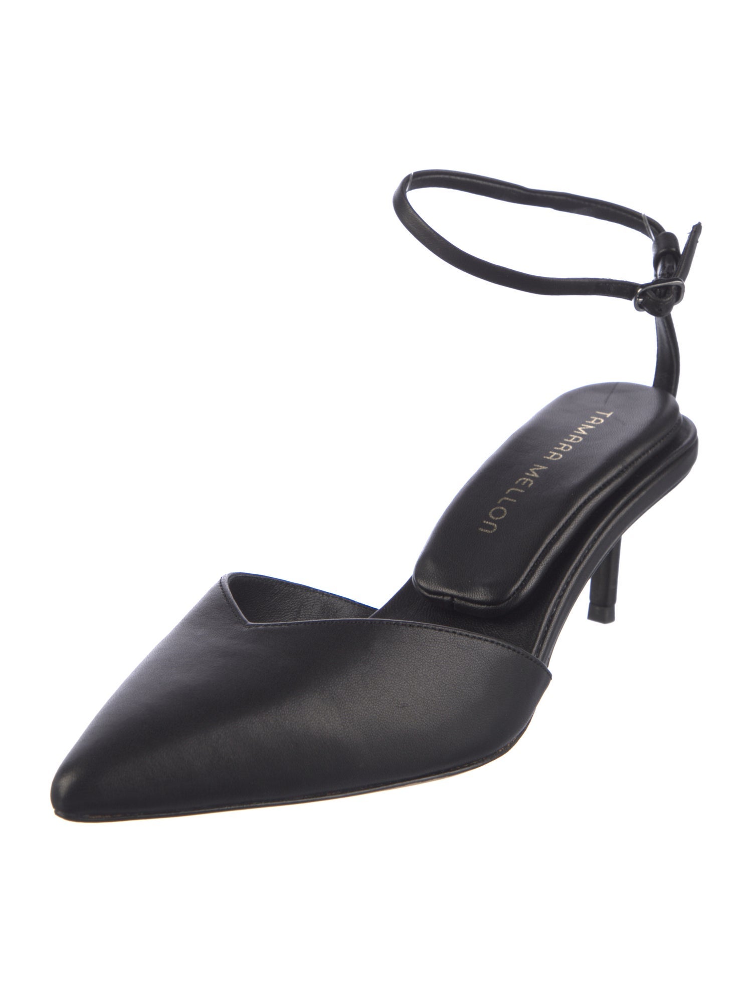 Tamara Mellon Leather D'Orsay Pumps