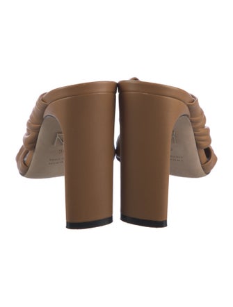 Tamara Mellon Leather Slingback Sandals