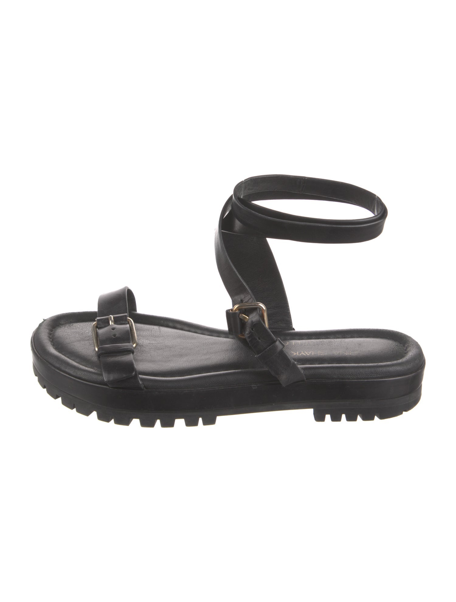 Tamara Mellon Leather Slingback Sandals