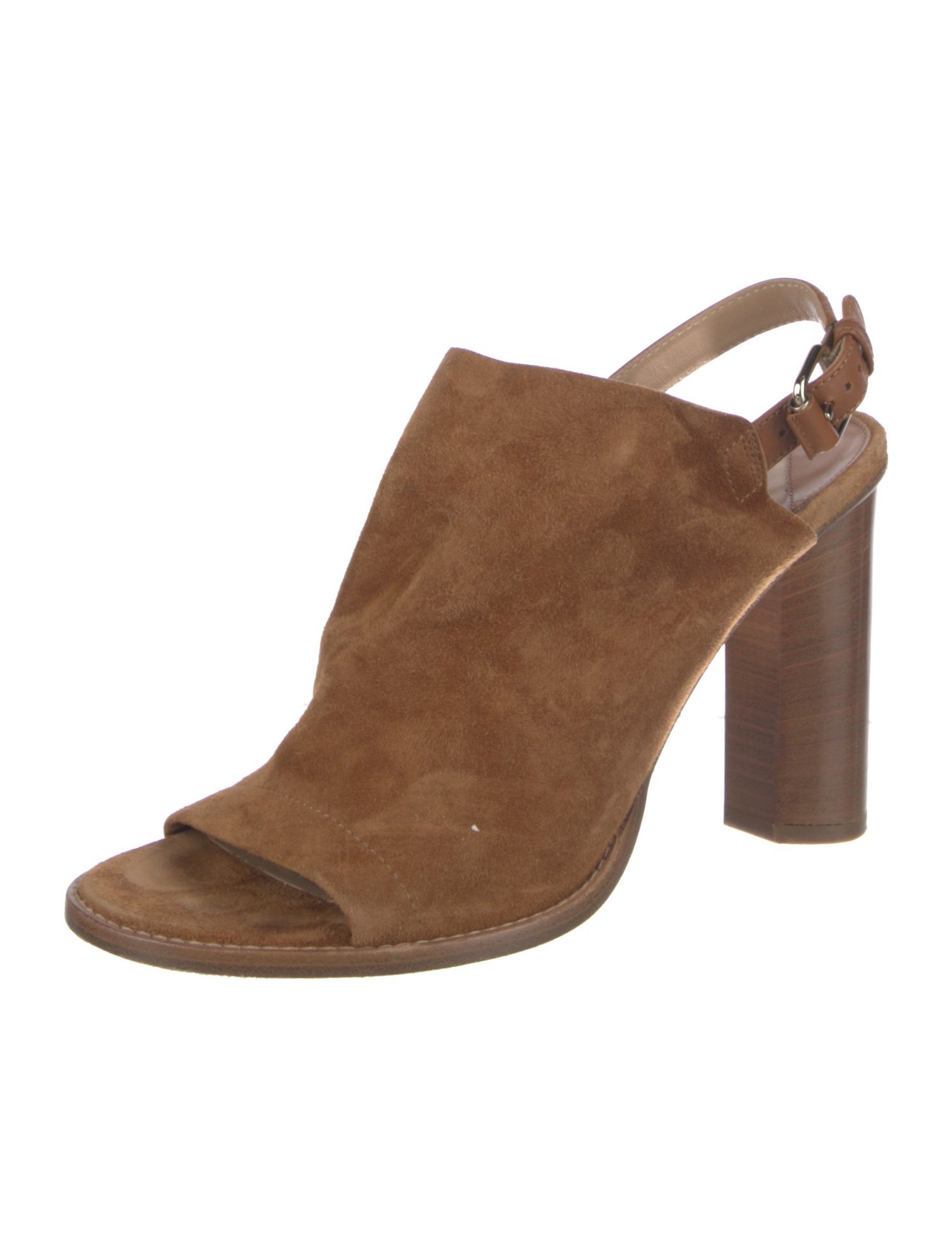 Tamara Mellon Suede Slingback Sandals