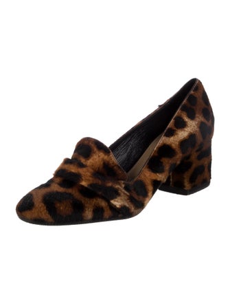 Tamara Mellon Ponyhair Animal Print Pumps