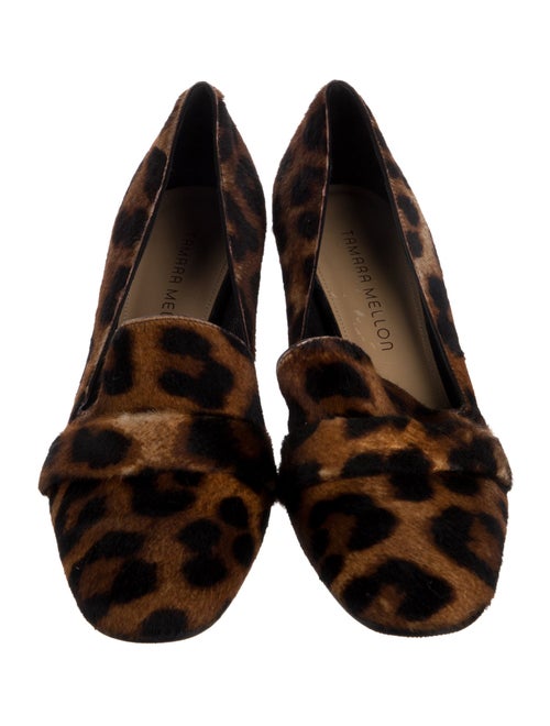 Tamara Mellon Ponyhair Animal Print Pumps