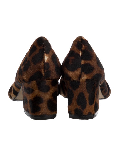 Tamara Mellon Ponyhair Animal Print Pumps