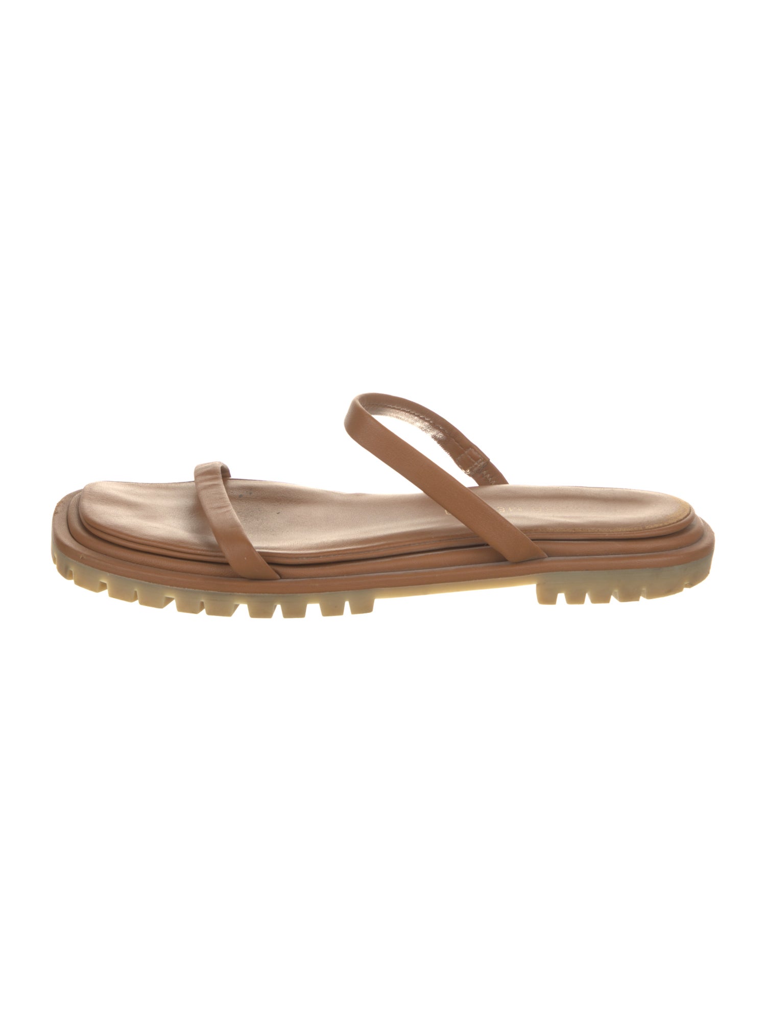 Tamara Mellon Leather Slides