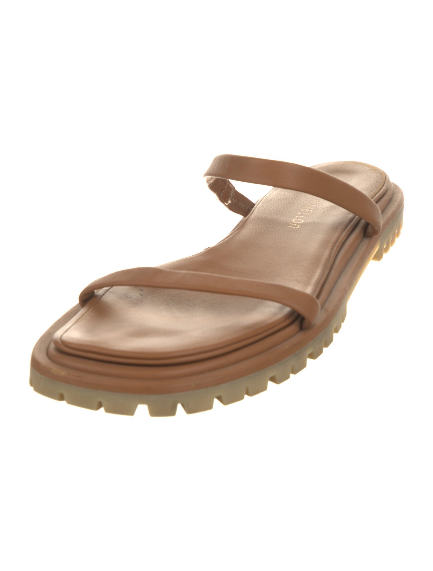 Tamara Mellon Leather Slides